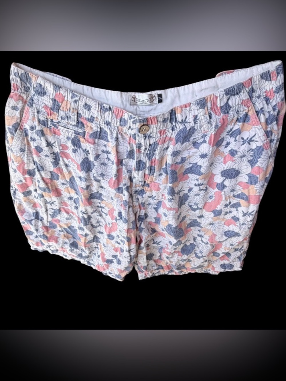 Oxford Lads Size 31‎ Floral Men's Shorts Chino
